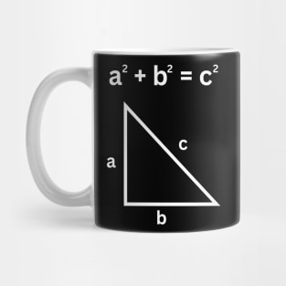 Pythagorean Theorem: a math design Mug